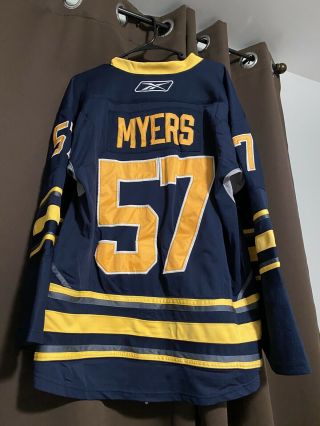 Tyler Myers Buffalo Sabres Jersey.  Size 48 2
