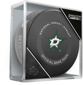 Dallas Stars Unsigned Inglasco 2020 Stanley Cup Playoffs Official Game Puck