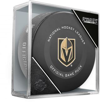 Vegas Golden Knights Inglasco 2020 Stanley Cup Playoffs Official Game Puck