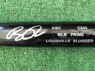 Boston Red Sox Bobby Dalbec Autographed Game Baseball Bat