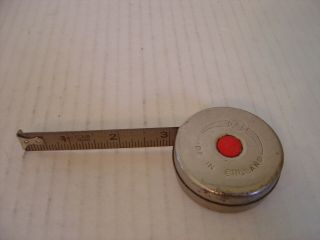Vintage Metal A1 Tape Measure Made In England