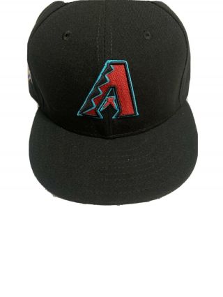 2019 Arizona Diamondbacks Mlb Game Used/ Issued Cap Hat - Jackie Robinson Day