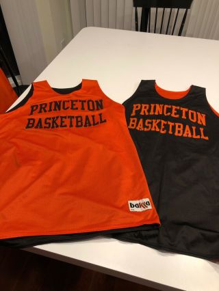 Game Worn Princeton Tigers Bakka Basketball Jersey Reversible 3xl 33