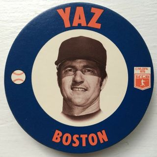 Carl Yastrzemski - Yaz’ Vintage Papa Gino’s 1978 Card Disc 8 Boston Red Sox
