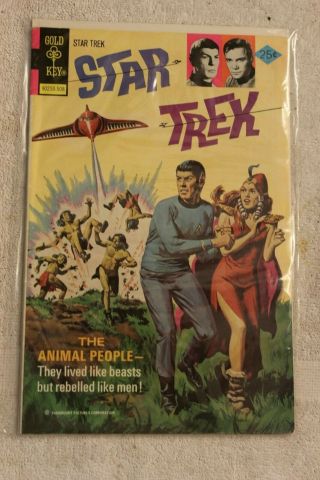 Vintage Star Trek Gold Key Comic Book No.  32 August 1975 (not Graded) Vg,  - Vf