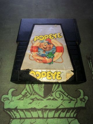 Popeye Atari 2600 Vcs Vintage Video Game Rare Obscure Parker Brothers