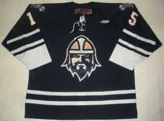 Greenville Road Warriors Connor Shields 2011 - 12 Game Hockey Jersey