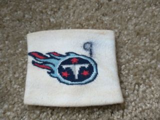 Steve Mc Nair Tennessee Titans Game 2001 Wristband Use