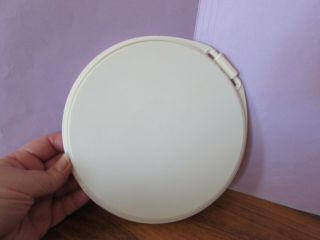 Vintage 7 " Plastic Solid Embroidery Hoop - For Liquid Embroidery Crafts?