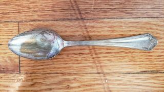 Antique Vintage Collectible Spoon 6 " Par Silver Plate - Oneida Community