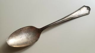 Antique Vintage Collectible Tea Spoon 6 " Service Silver Plate - Oneida Community