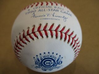 1990 All - Star Game Chicago Cubs Official Rawlings Baseball