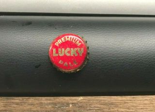 Vintage Lucky Pale Beer - Ale Cork Bottle Cap Crown General Brg San Francisco Ca