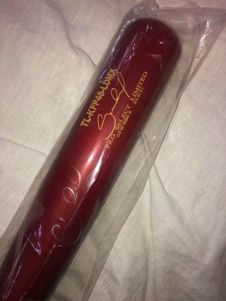 Giants Pablo Sandoval Autographed Signed Tucci Lumber Bat.  In Wrapper.