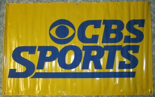 Cbs Sports Vinyl Banner 48 X 30