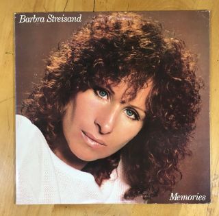 Barbra Streisand Memories (1981) Vintage Vinyl Lp Record Album