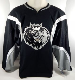 Manchester Monarchs Blank Authentic Game Issued Black Jersey Ahl 52 Mmrh0098