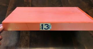 Shea Stadium Ny Mets Bleacher Plank Piece (13) W/ Mlb Serialized Hologram