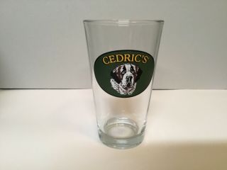 Vintage “cedric’s” Pint Glass From The Biltmore,  Asheville,  Nc