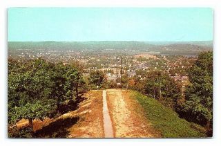 Vintage Postcard Huntington West Virginia From Lions Lookout Tower A4