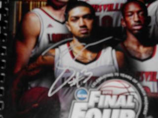 Louisville Cardinals Basketball Peyton Siva Signed 2013 NCAA Media Guide 3
