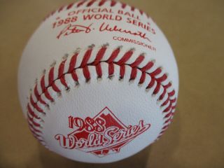 1988 World Series Official Rawlings Baseball - Los Angeles Dodgers - A