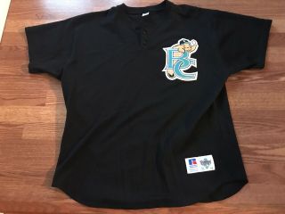 Brevard County Manatees Game Worn Jersey Marlins 41 Chris Young Defunct Team