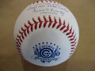 1990 All Star Official Rawlings Baseball - Chicago Cubs - C