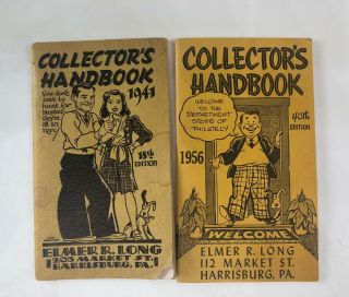 Vintage Collector’s Handbook By Elmer R Long Stamp Collecting Philately Pamphlwt