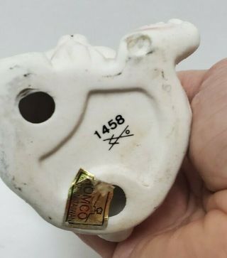 Vintage HOMCO Porcelain Bunny Figurine - 1458 - White Easter Bunny 3
