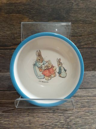 Vtg Beatrix Potter Eden Peter Rabbit And Friends Bowl F.  Warne & Co Cereal Berry