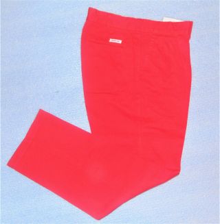 Race Simpson Racing Pit Crew Red Pants Size 34