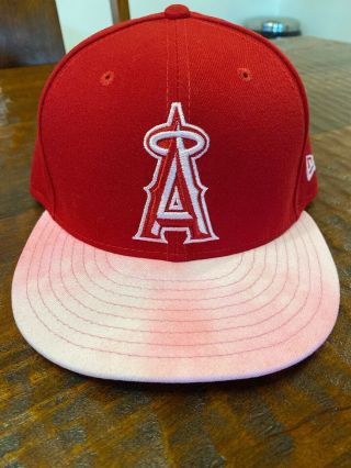 Los Angeles Angels Game Issued Mothers Day Hat MLB Trout Ohtani Pujols 2