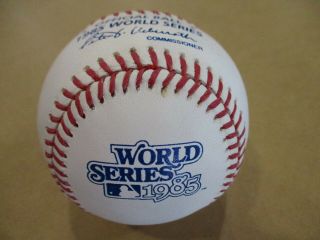 1985 World Series Official Rawlings Baseball - Kansas City Royals - A