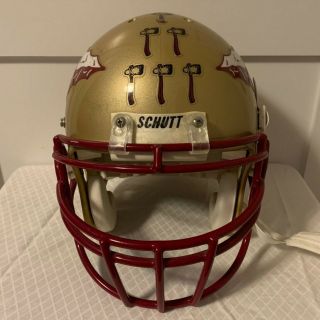 Florida State Seminoles Authentic Game/practice Football Helmet - Fsu