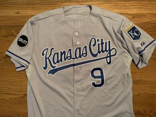 Lance Zawadzki Team Issued Kansas City Royals Jersey With Splitt Patch