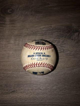 2019 Mallex Smith Vs.  Chris Stratton Game Baseball (mlb Holo Jc125615