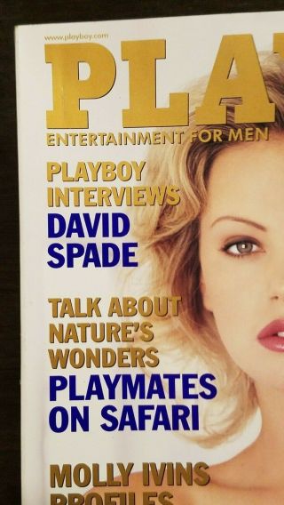 Vintage May 1999 Playboy Issue featuring Charlize Theron cover & pictorial NM 3