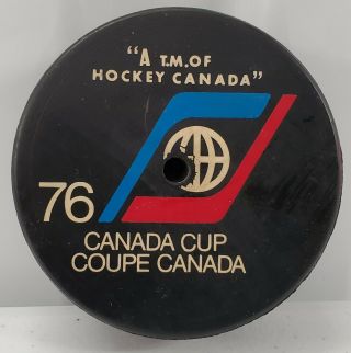 Vintage - 1976 Canada Cup - Hockey Puck - Ccm