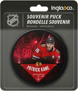 Patrick Kane Chicago Blackhawks Fanatics Exclusive Player Hockey Puck - LE 1000 3