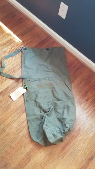Vintage Us Army Duffel Bag
