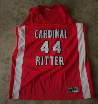 Indianapolis Cardinal Ritter Nike Game Basketball Jersey,  Xl Indiana