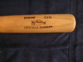 Jim Presley Game Louisville Slugger C271 Bat Seattle Mariners