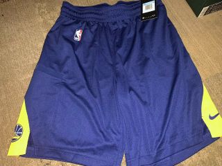Men’s Nike Nba Team Issued Golden State Warriors Coaches Shorts 3xl