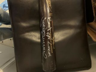 Pedro Guerrero Autographed Game Bat Los Angeles Dodgers