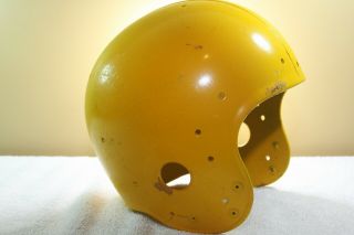 Riddell Vtg Adult Pac3 Football Helmet Size Large Shell Game Worn 1970s