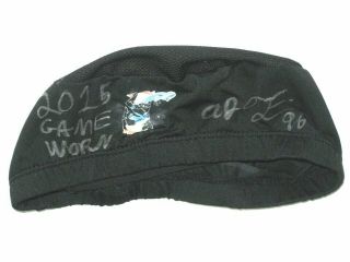 Aj Francis Game Worn Signed Official Miami Dolphins Era Skull Cap Hat