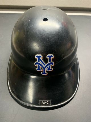 York Mets - Dave Racaniello - Batting Helmet