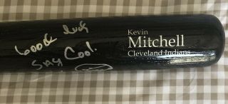 Kevin Mitchell 1997 Game Issued Bat Not Signed Indians