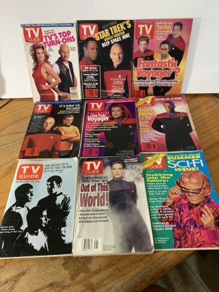 Vintage Tv Guide Blowout: Assorted Star Trek Editions All For One Price Fb - 172